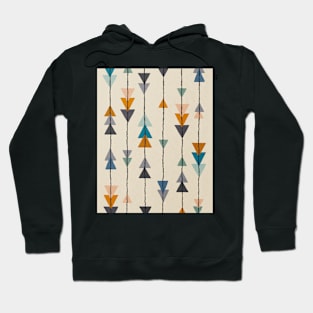 Ethnic abstract arrows pattern Hoodie